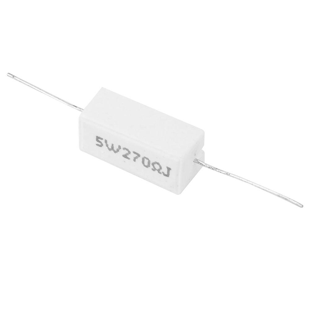 Details about / 10 Pcs//Set Cement Resistor Power Resistance 5/% Electronic Components 5W 330R